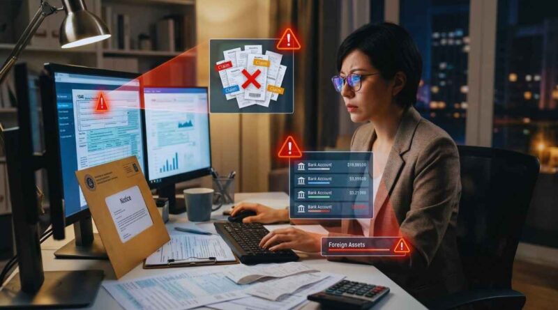 Mistakes while filing income tax return