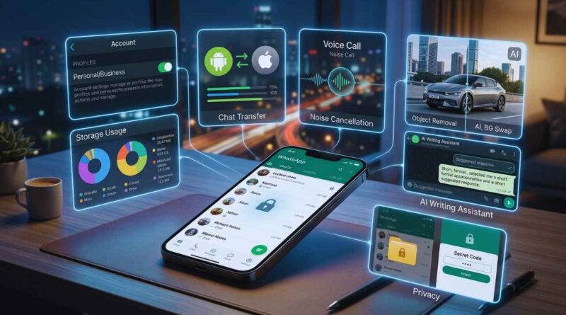 New WhatsApp features
