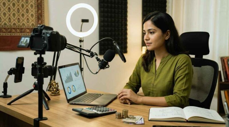 YouTube and Social Media Income Tax India