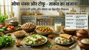 सोया चंक्स और टोफू - ताकत का खजाना