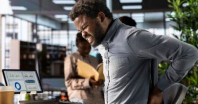 prevent back pain desk job india