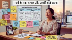 स्वयं से सकारात्मक और अच्छी बातें करना