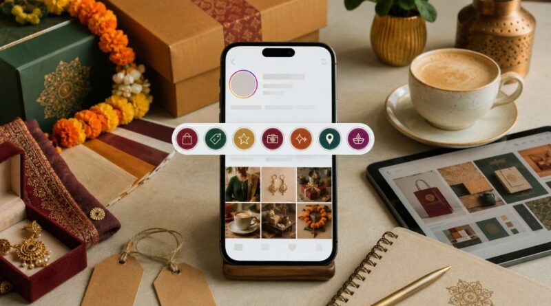 Instagram highlight covers for Indian businesses