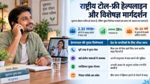 राष्ट्रीय टोल-फ्री हेल्पलाइन और विशेषज्ञ मार्गदर्शन