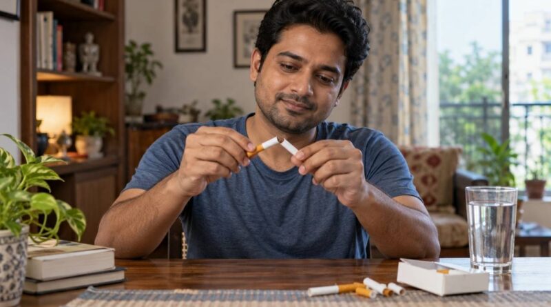 how to quit smoking in India